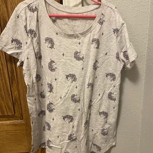 Justice unicorn top!